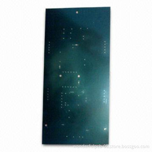 Single Sided PCB with Black Solder Mask, Used for Display Screen Products, 1oz Copper Thickness